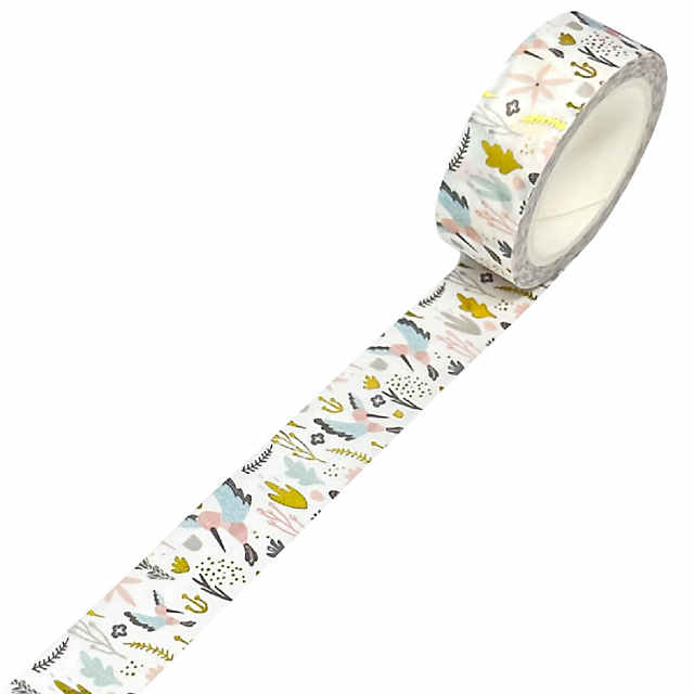 solid foil washi tape 15mm width