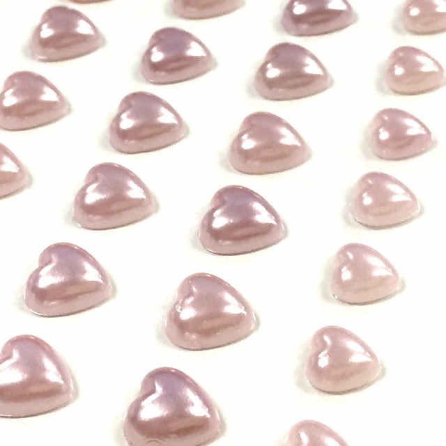 Wrapables 84 Piece Acrylic Adhesive Heart Gems Multi