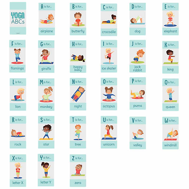 100 Yoga Poses Activities Cards : : Toys & Games