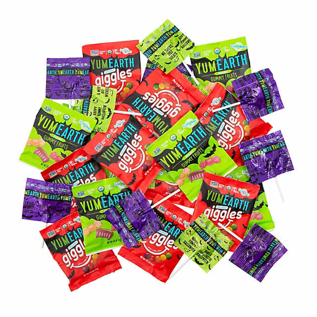 YumEarth<sup>®</sup> Organic Halloween Candies Assortment - 50 Pc.