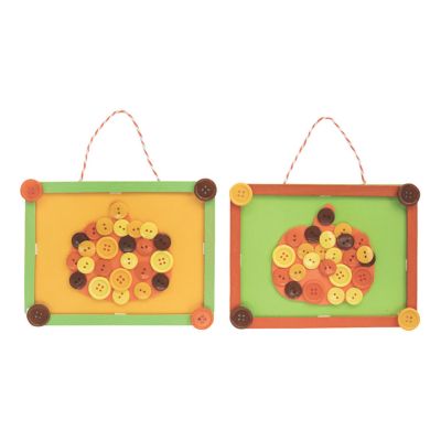 GRAB&GO KIT: Button Pumpkins