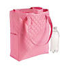 Light Pink Quilted Tote - Discontinued