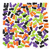 1 1 /2" 3 oz. Bulk 144 Pc. Mini Halloween Colors Bubble Bottles Image 1