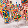 1 1/2" 1 lb. Mini Rainbow Swirl Mixed Fruit Lollipops - 38 Pc. Image 3