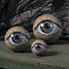 1 1/2" - 3 1/2" Styrofoam Eyeball Orbs Halloween Decorations Image 1