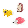 1 1/2" 3D Woodland Animal-Shaped Rubber Erasers - 24 Pc. Image 1