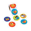 1 1/2" Assorted Pirate Animals Sticker Roll - 100 Pc. Image 1