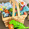 1 1/2" Bright Colors Trendy Dinosaur Figures Plastic Stampers - 24 Pc. Image 1