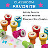 1 1/2&quot; Bug Self-Inking Bright Color Plastic Stampers - 24 Pc. Image 2