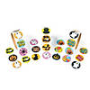 1 1/2" Bulk 300 Pc. Classic Halloween Design Paper Sticker Rolls Image 1