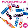 1 1/2" Bulk 48 Pc. Fun Multicolor Foam Pencil Grips Image 3