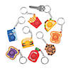 1 1/2" Bulk 48 Pc. Mini Lotsa Pops Popping Toy Food Rubber Keychain Assortment Image 1