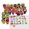 1 1/2" Bulk 50 Pc. Halloween Icons Plastic Stampers Assortment Image 1