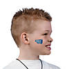 1 1/2" Bulk 72 Pc. Blue Go Team Temporary Tattoos Assortment Image 1