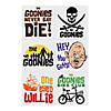 1 1/2" Bulk 72 Pc. The Goonies&#8482; Iconic Movie Temporary Tattoos Image 1