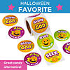 1 1/2" Christian Pumpkin Halloween Paper Sticker Roll - 100 Pc. Image 2