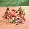 1 1/2" Christmas Tree Lightbulb-Shaped Rubber Erasers - 24 Pc. Image 1