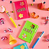 1 1/2" Funky Pattern Star Multicolor Paper Sticker Roll - 100 Pc. Image 1