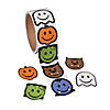 1 1/2" Halloween Classic Monster Face Paper Sticker Roll - 100 Pc. Image 1