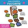 1 1/2" Halloween Classic Monster Face Paper Sticker Roll - 100 Pc. Image 1