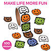 1 1/2" Halloween Classic Monster Face Paper Sticker Roll - 100 Pc. Image 2