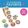 1 1/2" Multicolor Happy Birthday Sticker Roll - 100 Pc. Image 2