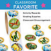 1 1/2" Prehistoric Dinosaur Multicolor Paper Stickers - 100 Pc. Image 2