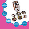 1 1/2" Realistic Cat Photo Paper Sticker Roll &#8211; 100 Pc. Image 2