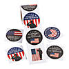 1 1/2" Veteran Support Paper Sticker Roll - 100 Pc. Image 1