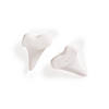 1 1/2" White Shark Tooth-Shaped Rubber Erasers - 24 Pc. Image 1