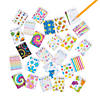 1 1/2" x 2"  Bulk 144 Pc. Mini Everyday Fun Spiral Paper Notepads Assortment Image 1