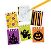 1 1/2" x 2" Bulk 48 Pc. Mini Iconic Halloween Blank Paper Spiral Notepads Image 1