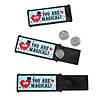 1 1/2&quot; x 4&quot; Valentine's Day Magic Coin Trick Handouts - 12 Pc. Image 1