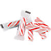 1 1/4" 1 lb. Mini Red & White Striped Classic Hard Candy Sticks - 152 Pc. Image 1