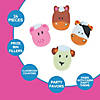 1 1/4" Assorted Farm Animal Rubber Erasers - 24 Pc. Image 1