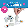 1 1/4" Bulk 48 Pc. Mini Melted Snow Slime Containers Image 2