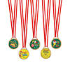 1 1/4" Bulk 50 Pc. Dr. Seuss&#8482; The Grinch Plastic Award Medals Image 1