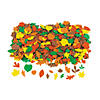 1" - 2" Bulk 500 Pc. Fall Leaf Fabulous Foam Self-Adhesive Sticker Shapess Image 1