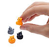 1/2" Micro Adorable Cat Rubber Ducks - 24 Pc. Image 1