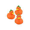 1/2" Micro Halloween Pumpkin Rubber Ducks &amp;#8211; 24 Pc.  Image 2