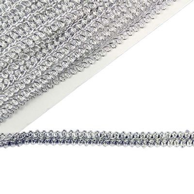 1/2" x 15 Yards Silver Gimp Braid 5 Packs Gimp Braid Trim Image 1