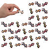 1/2" x 2" Mini Retro Graffiti Message Plastic Skateboards - 36 Pc. Image 1