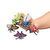 1 3/4" &#8211; 2 3/4" Mini Insect Vinyl Finger Puppet Toys - 6 Pc. Image 1