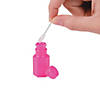 1 3/4&quot; 3 oz. Bulk 48 Pc. Mini Hexagon Neon Plastic Bubble Bottles Image 1