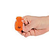 1 3/4" Bulk 144 Pc. Mini Orange Jack-O&#8217;-Lantern Bubble Bottles Image 1