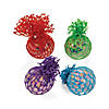 1 3/4" Mini Mesh-Covered Bright Bead Stress Ball Toys - 24 Pc. Image 1
