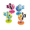 1 3/4" Smiling Bright Tropical Colors Clown Fish Pop-Ups - 24 Pc. Image 1