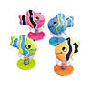 1 3/4&quot; Smiling Bright Tropical Colors Clown Fish Pop-Ups - 24 Pc. Image 1