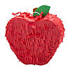 1 3/4" x 7" Mini Bright Red Apple Pi&amp;#241;ata Decorations - 3 Pc. Image 1