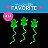 1 3/4 x 8" Bulk Glow-in-the-Dark Sticky Ghosts on String - 72 Pc. Image 2